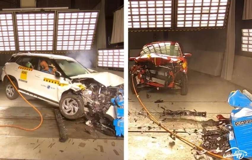 Hyundai Creta and i20 safety crash test rating