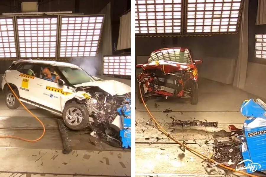 Hyundai Creta and i20 safety crash test rating