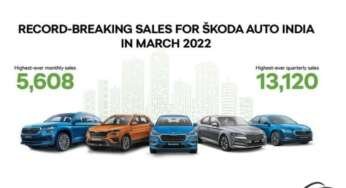 Skoda Records Highest Ever Monthly Sales In March 2022