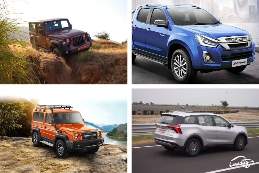 Top 5 Most Affordable 4x4 / AWD Cars Available In India Thar, Gurkha
