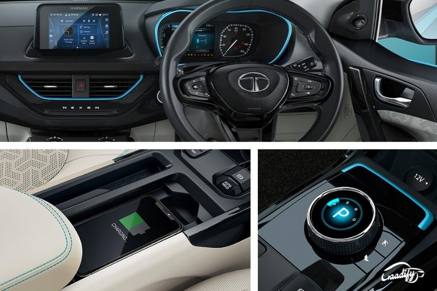 Tata Nexon EV max interior and features