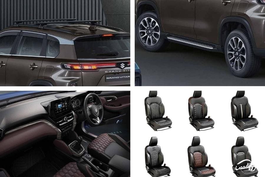 Maruti Grand Vitara Accessories Packs Explained - Enigmax, X