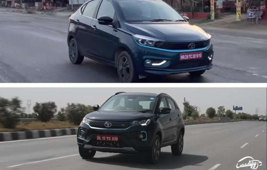 Tata Tigor EV and Nexon EV price list