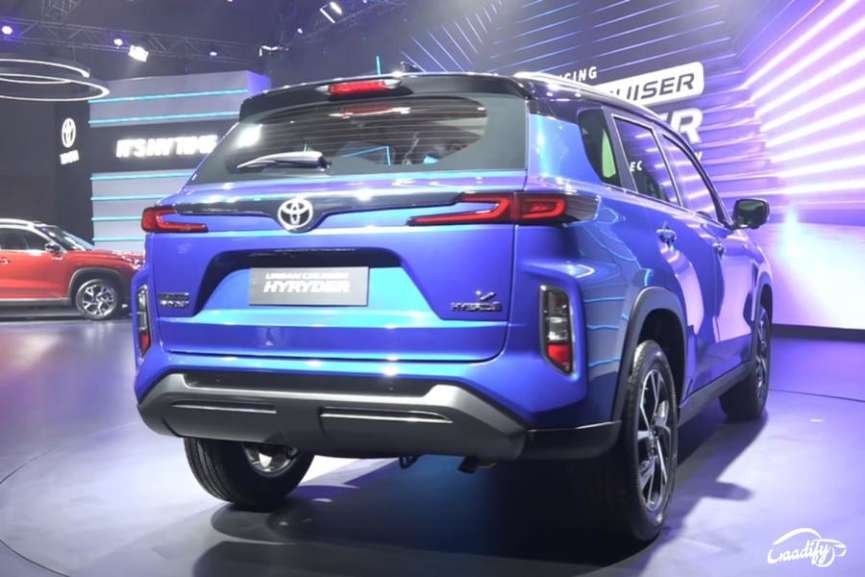 High Rider New Toyota Urban Cruiser Hyryder Hybrid SUV Revealed