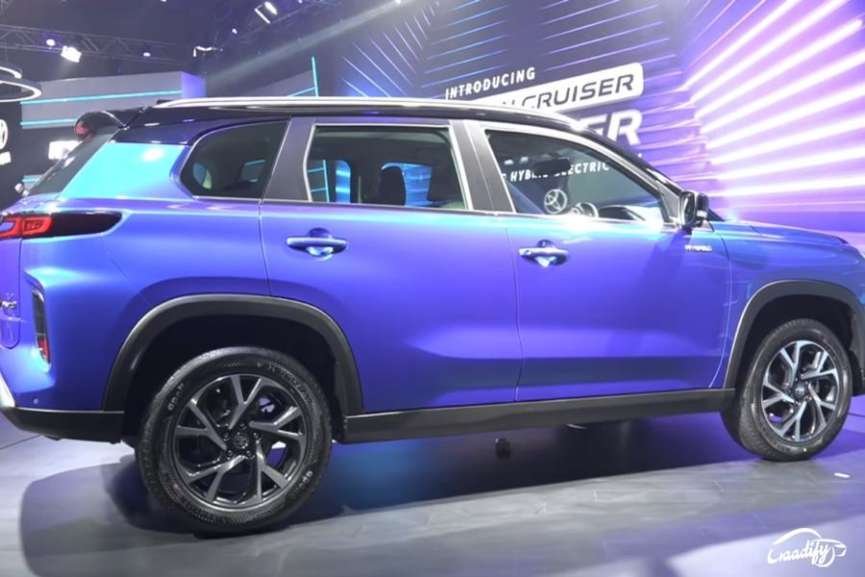 High Rider New Toyota Urban Cruiser Hyryder Hybrid SUV Revealed