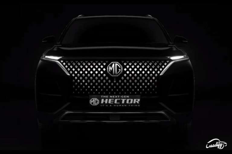 2022 New MG Hector Interior Revealed; Check Out The Images