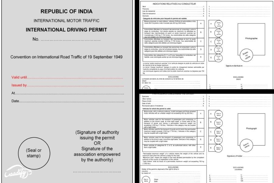 International Driving Permit IDP All You Need To Know About GaadiFy