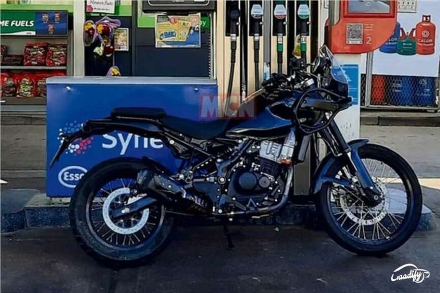 Royal Enfield Himalayan 450 Spied Again; More Details Revealed