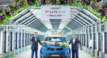 Tata Punch Crosses 1 Lakh Unit Production Milestone