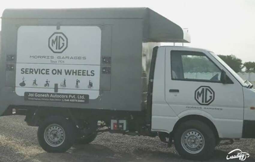 Mg Motors Service on wheels