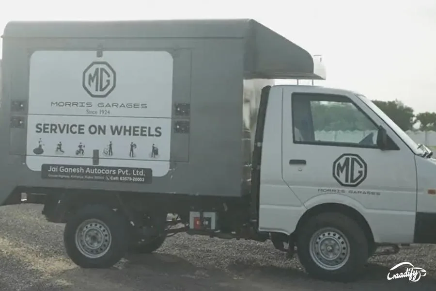 Mg Motors Service on wheels
