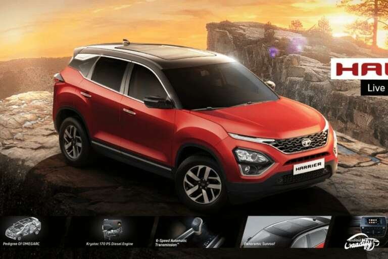 Tata Harrier Gets A New XMS Variant With Sunroof Check Price Here