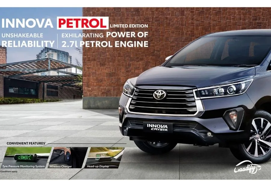Toyota Innova Crysta Petrol Limited Edition