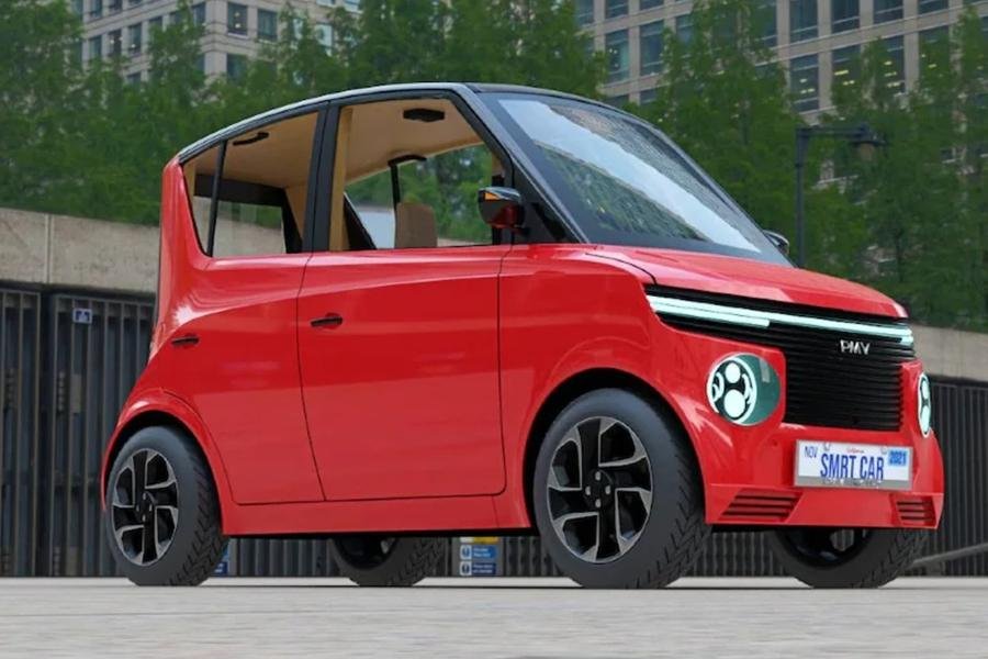 PMV EaSE Launched As India's Most Affordable Electric Car