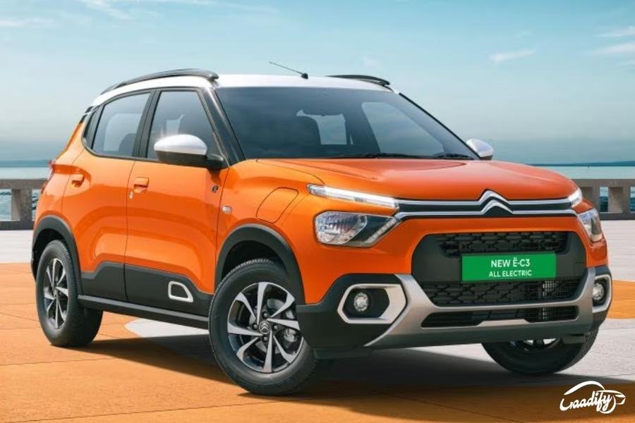 2023 Citroen eC3 Electric Hatch Variants Explained - GaadiFy