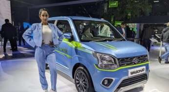 Maruti WagonR With E85 Flex Fuel Engine Showcased At Auto Expo 2023