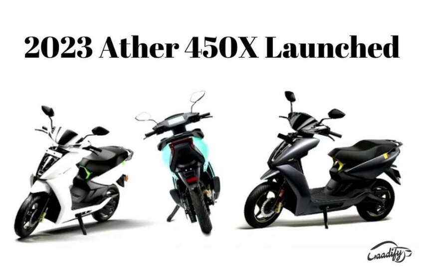 2023 Ather 450X price in India