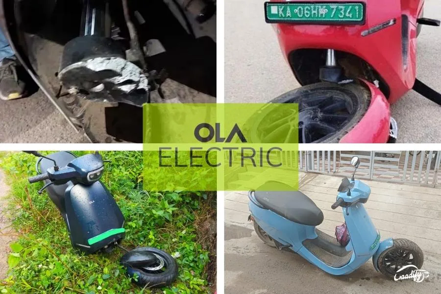Ola S1 Front fork arm / suspension failure
