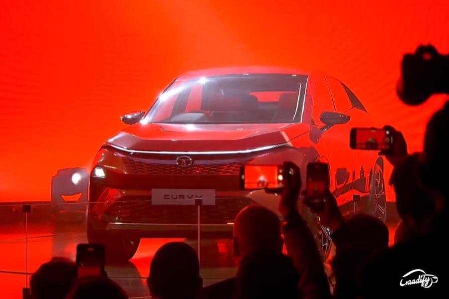 Petrol-Powered Tata Curvv Revealed At Auto Expo 2023