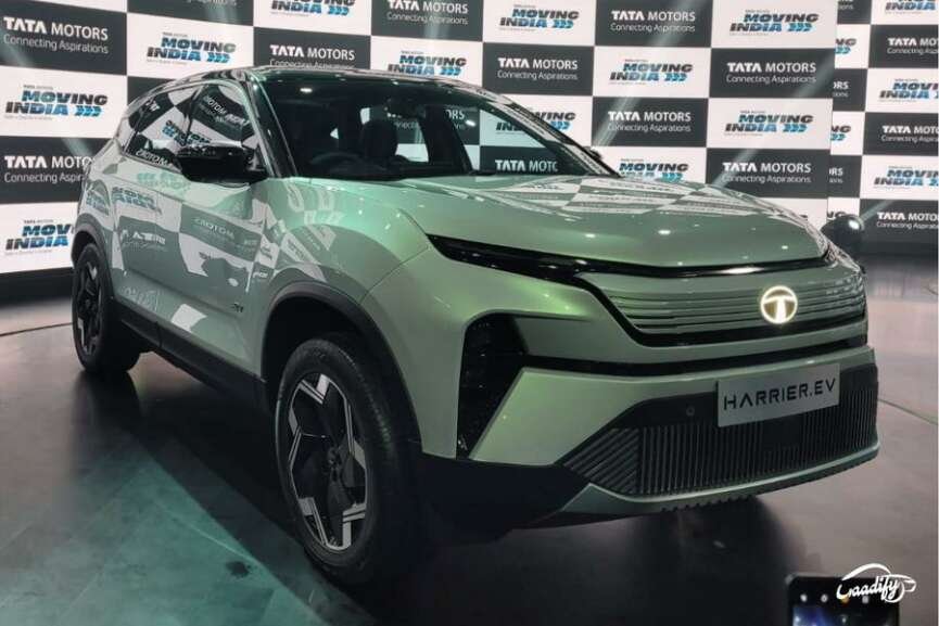 Tata Harrier Ev Revealed At Auto Expo 2023 Gaadify 