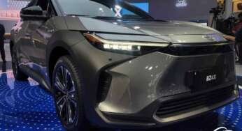 Toyota Showcases bZ4X Electric SUV At Auto Expo 2023