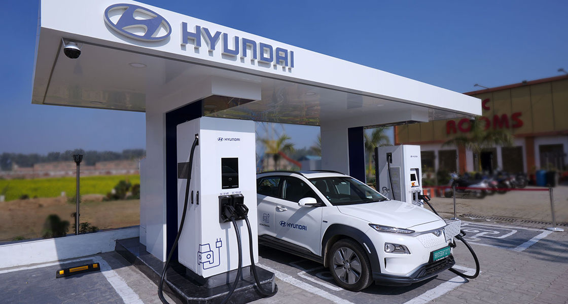 Hyundai EV charging stations