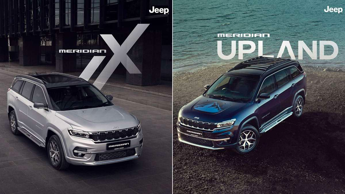 Jeep Meridian X and Upland