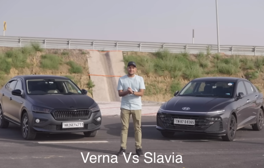 Hyundai Verna vs Skoda Slavia 1.5 turbo comparison