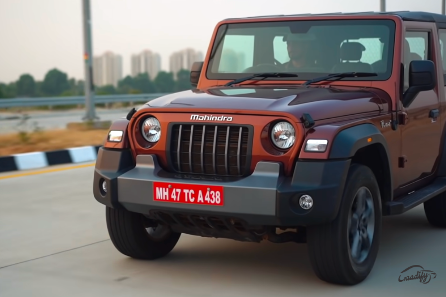 Mahindra Clarifies Rumors About Unveiling 5-Door Thar - GaadiFy