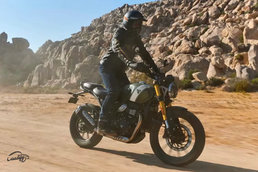 Triumph Scrambler 400X colours