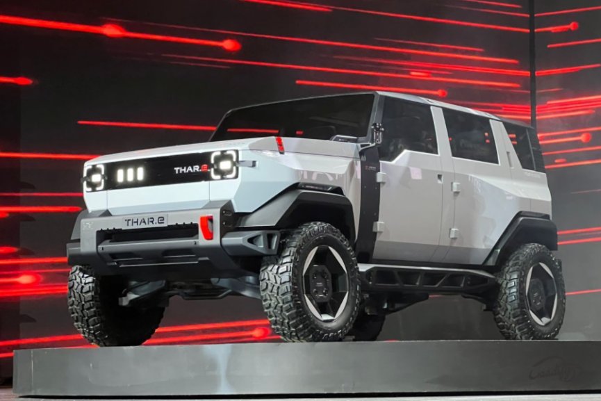 Mahindra Reveals Thar.e Electric Concept SUV In South Africa