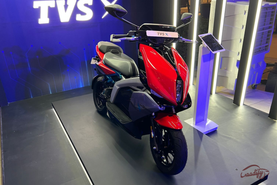 TVS X range and charging time