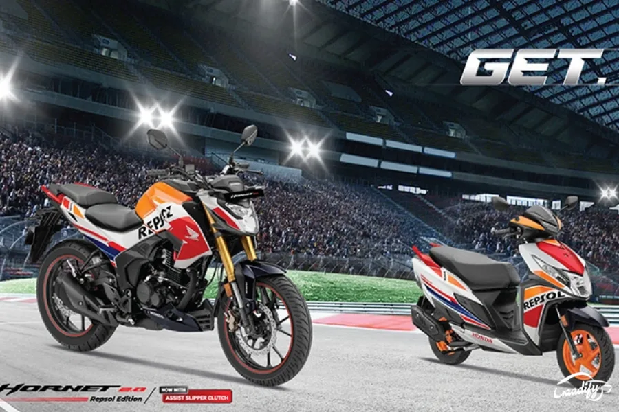 2023 Honda Dio 125 and Hornet 2.0 Repsol Editions price