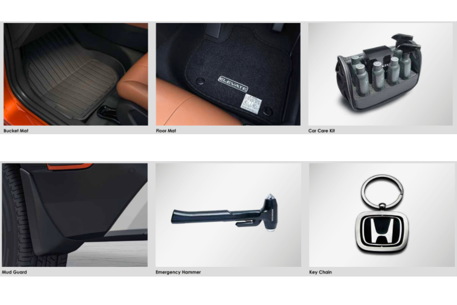 Honda Elevate Basic Accessories