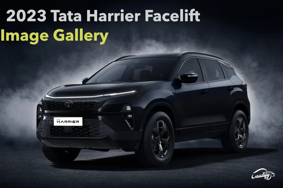 Tata Harrier 2023 facelift images
