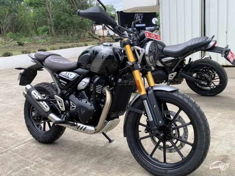 Triumph Scrambler 400 X bookings