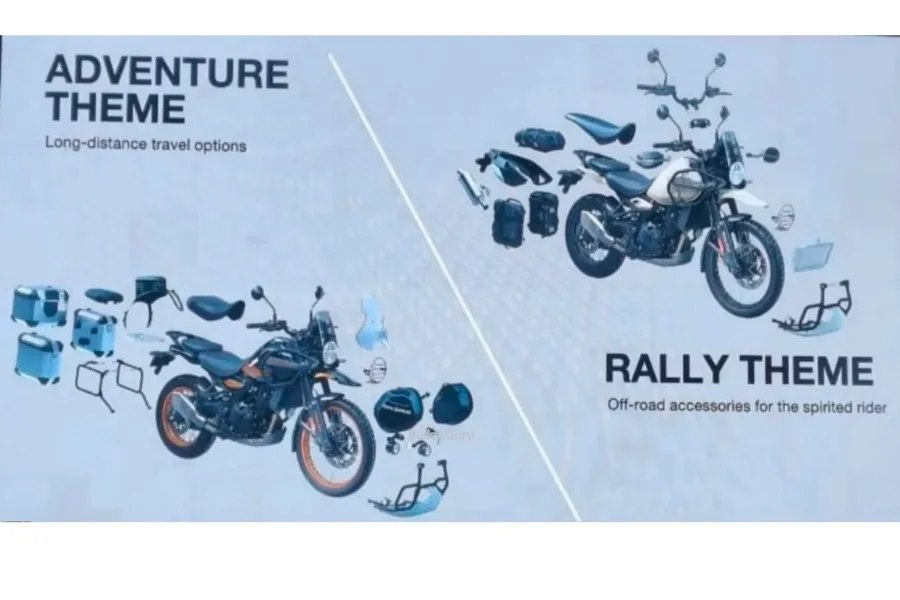 Royal Enfield Himalayan 452 Rally Theme