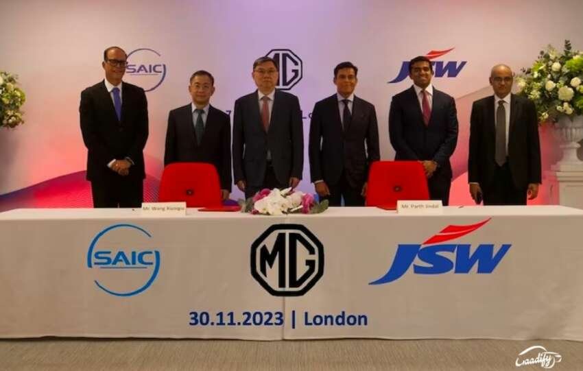 JSW Group MG Motor