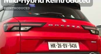 Maruti Suzuki Reintroduced Mild-Hybrid For Brezza; Mileage Increased