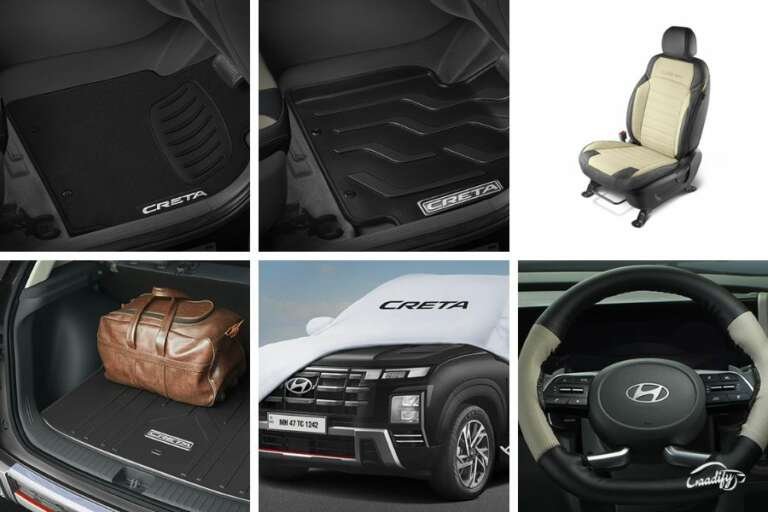 Hyundai Creta 2024 Accessories Detailed In Images, Full Price List