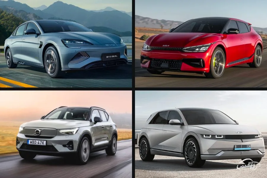BYD Seal vs Hyundai IONIQ 5 vs Kia EV6 vs Volvo XC40 Recharge: price