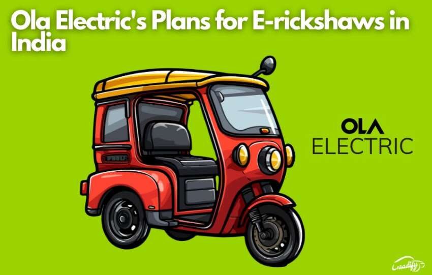 Ola Electric e-rickshaw