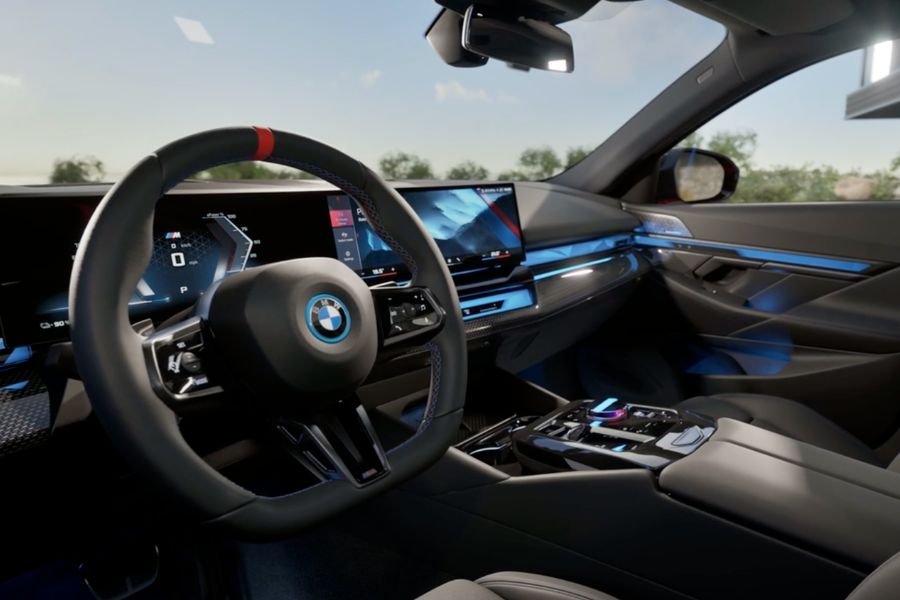 BMW i5 M60 xDrive interior