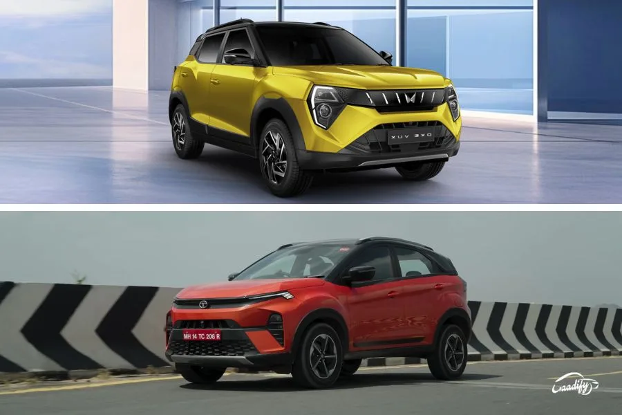 XUV 3XO vs Nexon price comparison