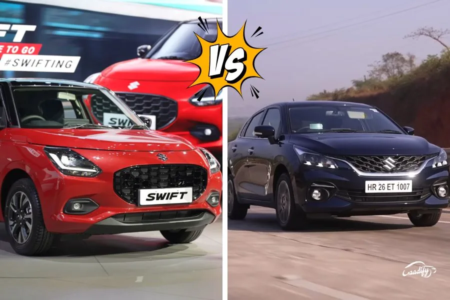 Maruti Swift vs Baleno