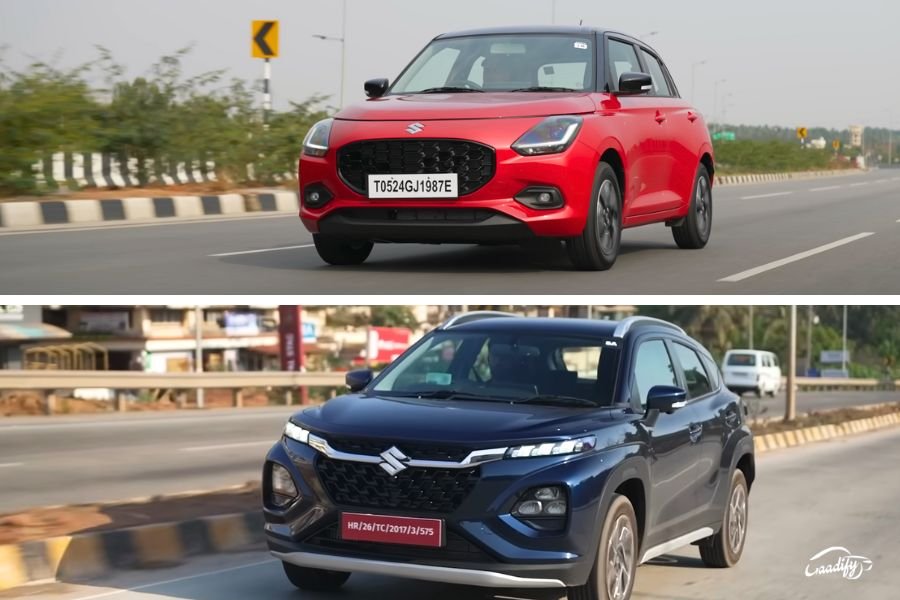maruti swift vs fronx - which is better