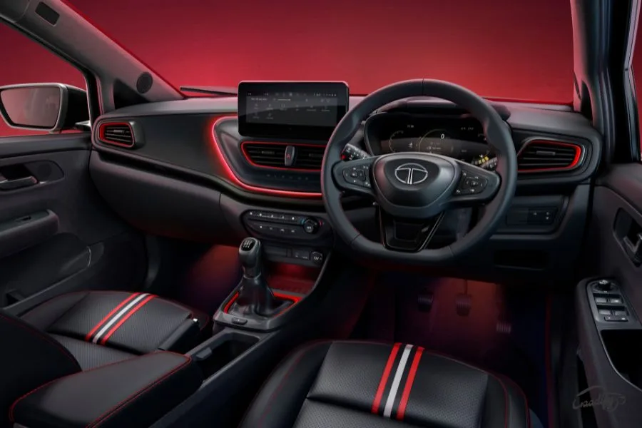 Tata Altroz Racer interior