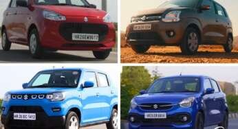 Maruti Offering Benefits of Up To Rs 63,500 on Arena Cars
