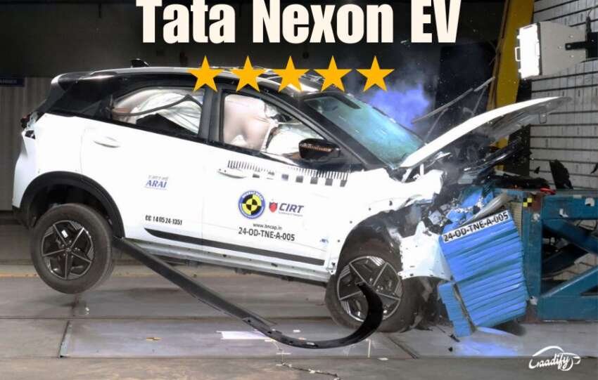 tata nexon ev safety rating