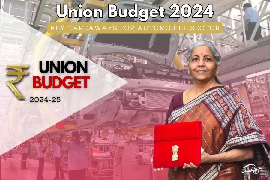 Budget 2024-25 for automobile industry